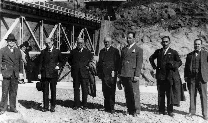 Inauguración del Embalse Recoleta